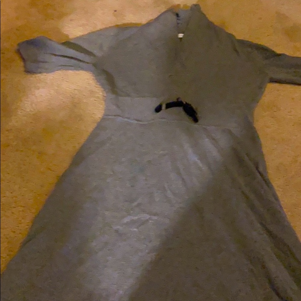 Gray dress